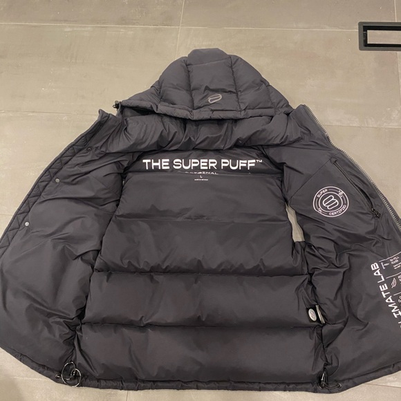 Black Aritzia Super Puff Vest Size Large - Picture 4 of 4